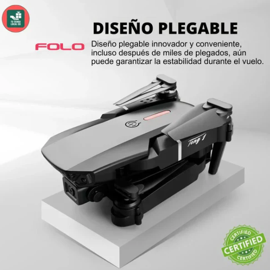 NUEVO DRONE W8 PRO MAX 2025 CON INTELIGENCIA ARTIFICIAL + 2 Baterías Adicionales y Estuche de Regalo
