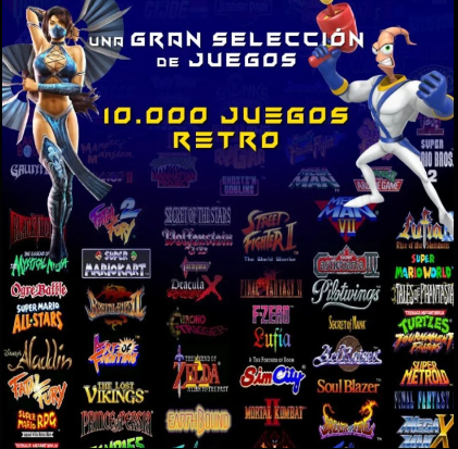 Consola Retro M8 Pro™ – con 10,000 Juegos Clásicos + Regalo Sorpresa 🎮🕹️